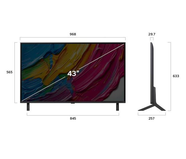 LG 43QNED80A3A.AEU  43" 4K QNED WebOS - 1546488 - zdjęcie 5